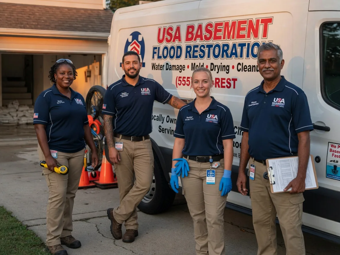 Basement Flood Cleanup company in Calhoun, LA