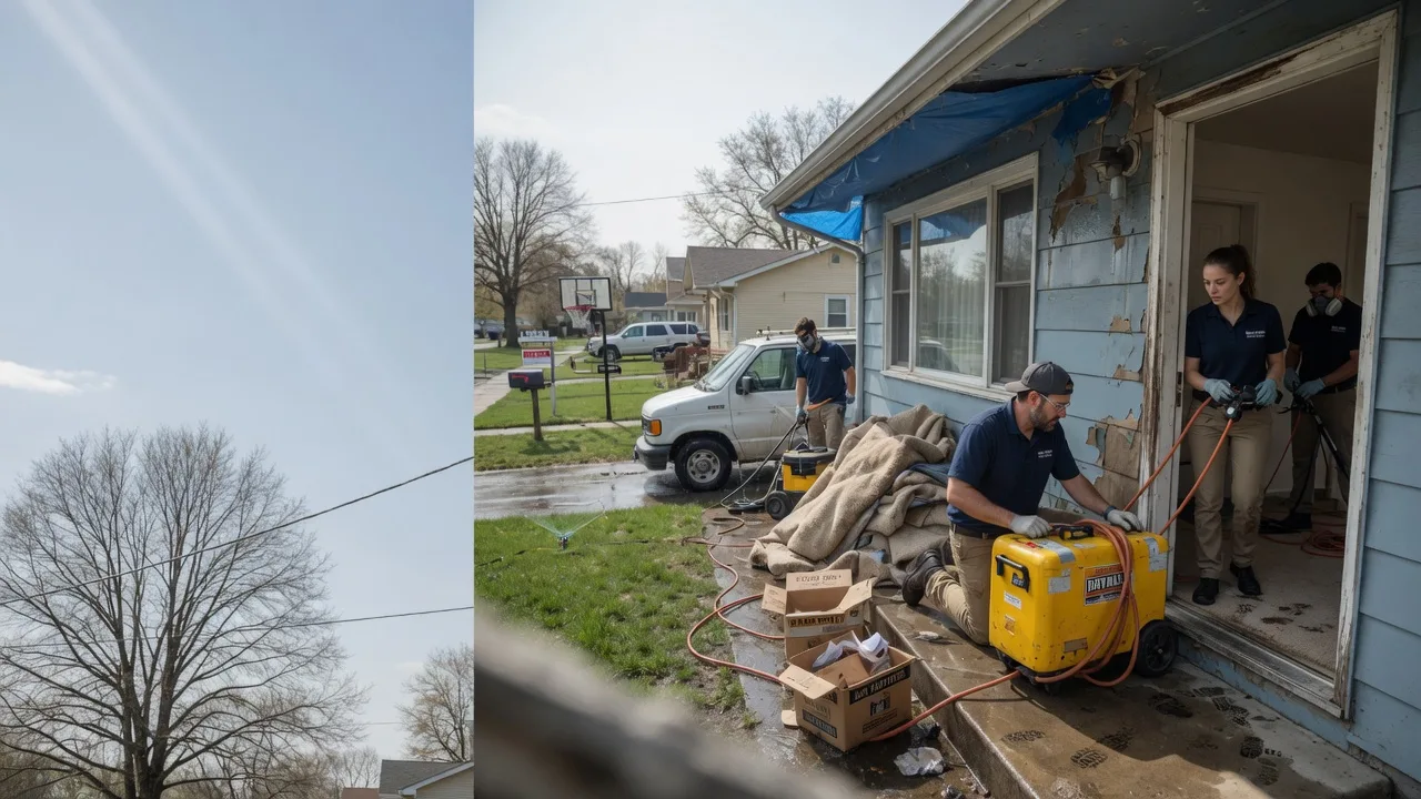 Basement Flood Cleanup in Calhoun, LA near me